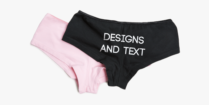 Underwear - Women's Underwear With Words, HD Png Download, Free Download