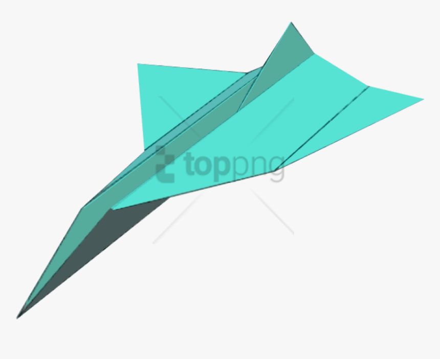 Paper Airplane , Png Download - Make A Bottlenose Paper Airplane, Transparent Png, Free Download