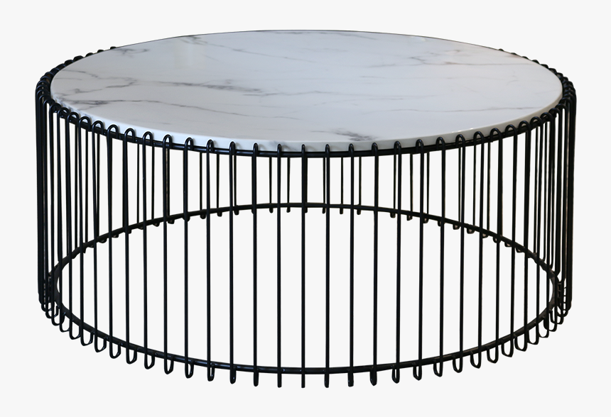 Wire Base Round Coffee Table, HD Png Download, Free Download