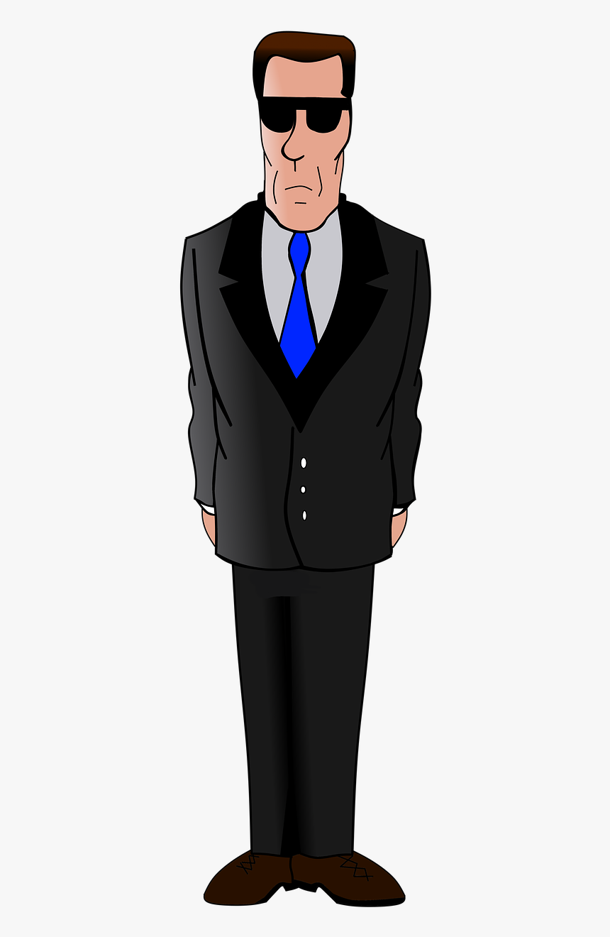 Secret Agent Cartoon Png, Transparent Png, Free Download