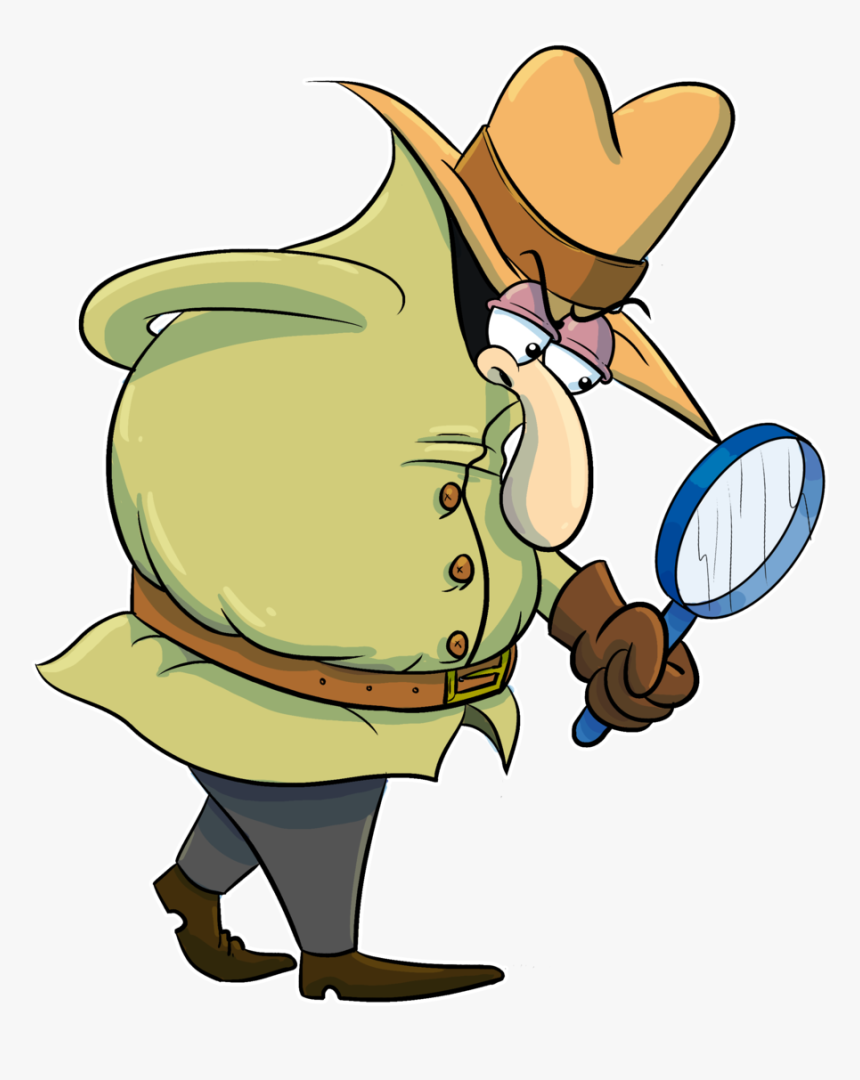 Detective , Png Download - Cartoon, Transparent Png, Free Download