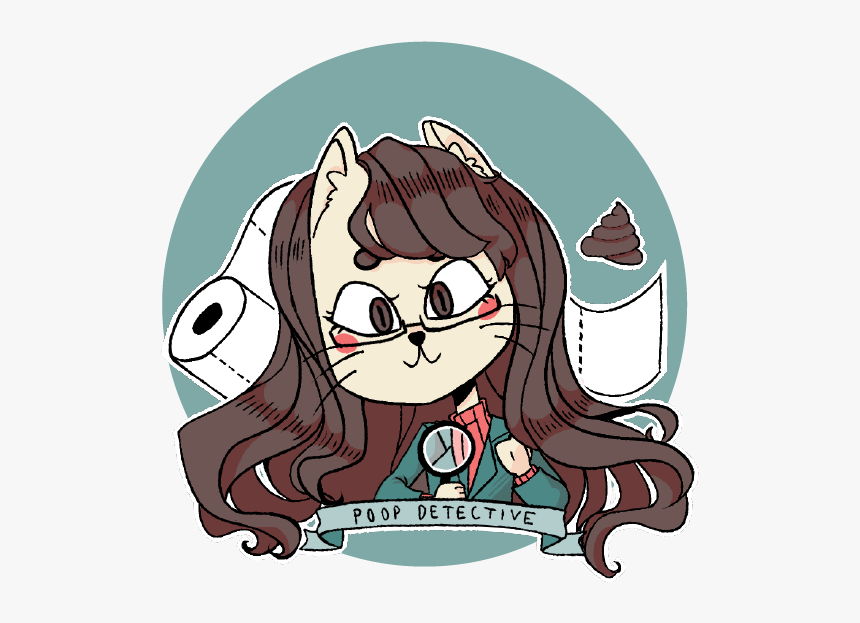 Fsanslid Poop Detective - Cartoon, HD Png Download, Free Download