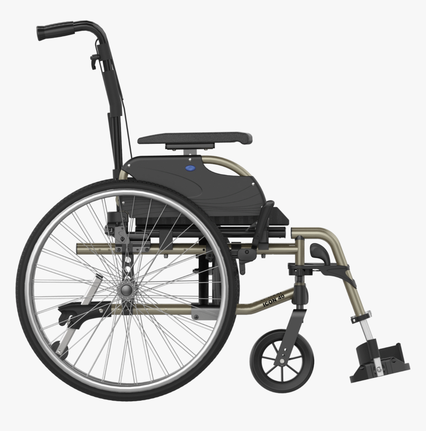 Wheelchair Side View Png, Transparent Png, Free Download