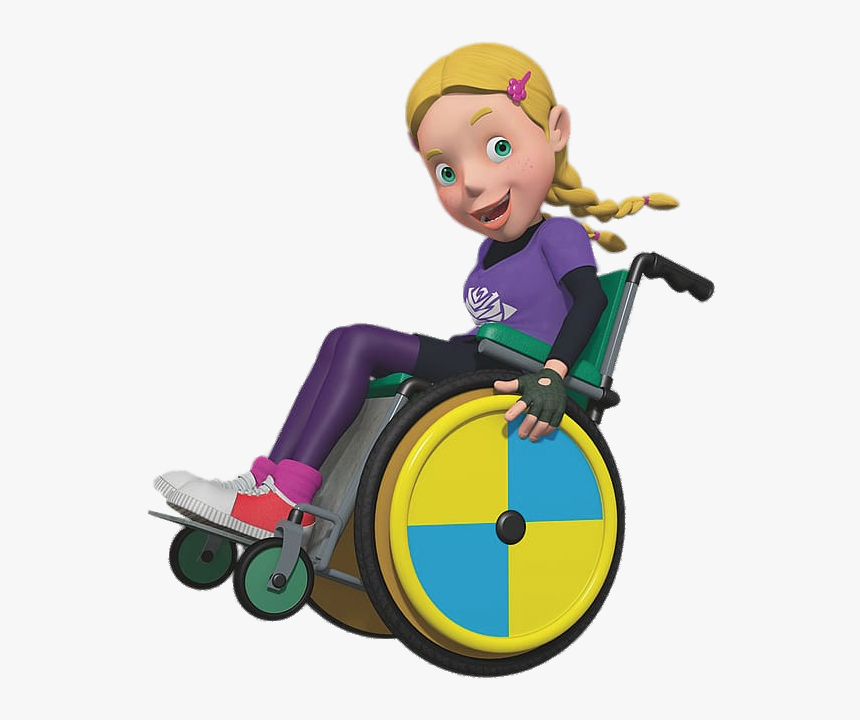 Fireman Sam Character In Wheelchair - Fireman Sam Dilys Price, HD Png Download, Free Download