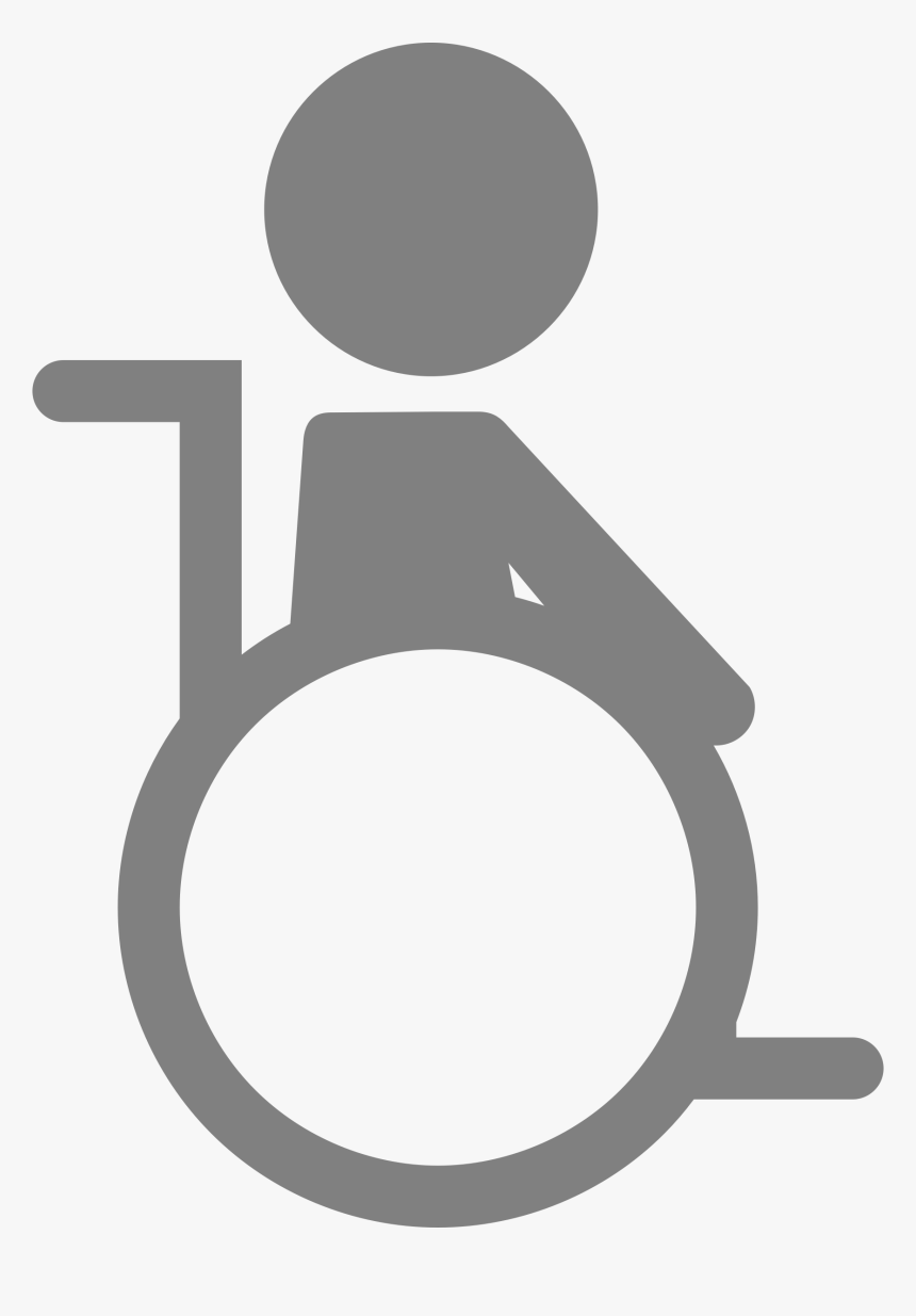 Person Wheelchair Clip Arts - Person Wheelchair Vector Free, HD Png Download, Free Download