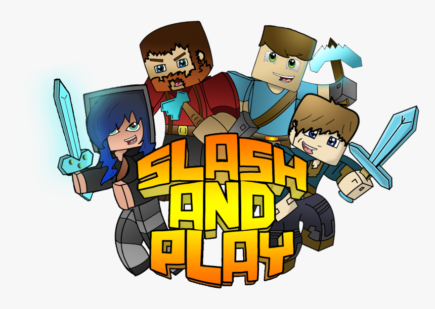 Drawn Logo Minecraft Server - Minecraft, HD Png Download, Free Download