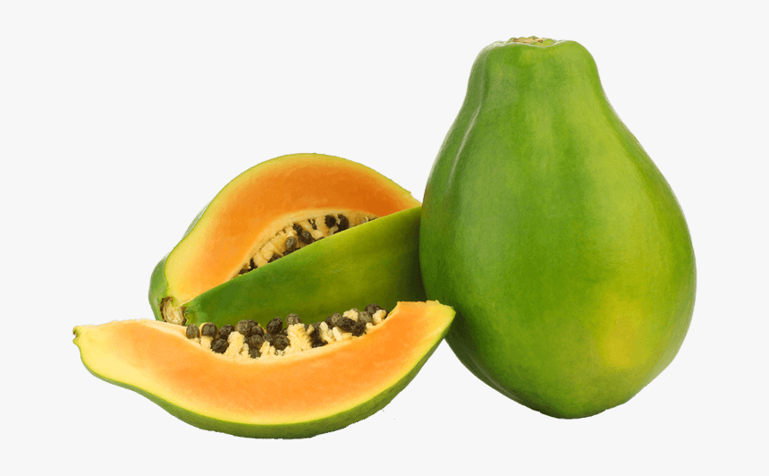 Green Papaya - Body Heat Fruits, HD Png Download, Free Download
