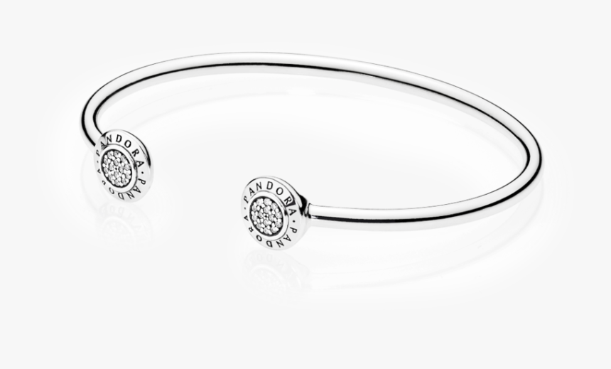 Pandora Logo Open Bangle, HD Png Download, Free Download