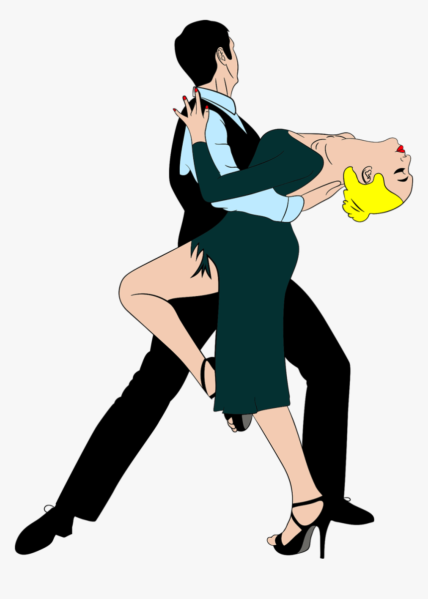 Sexy Couple Dancing Clipart, HD Png Download, Free Download