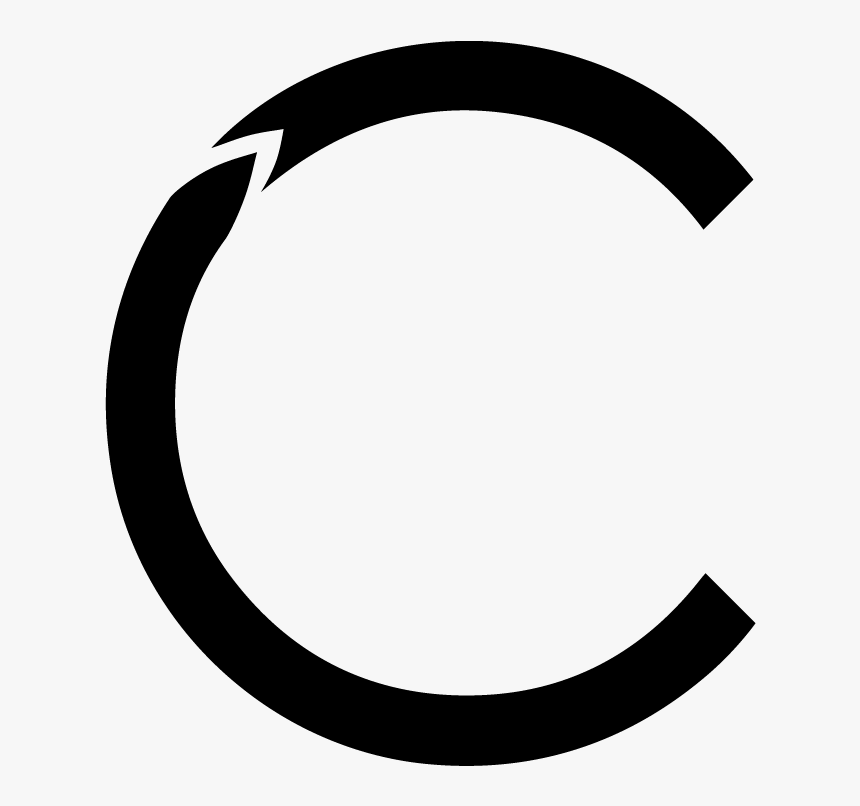 Severed Ouroboros - Print The Letter C, HD Png Download, Free Download