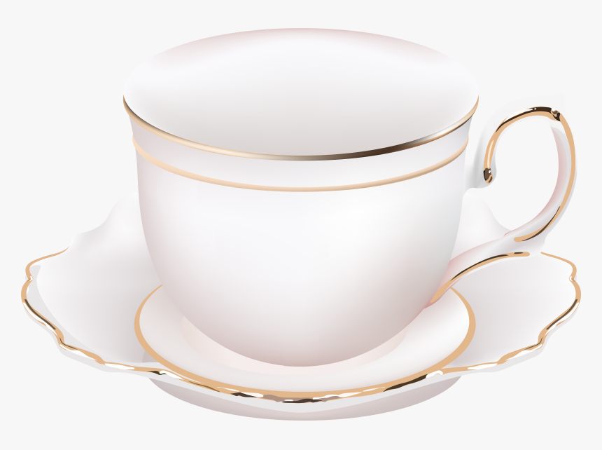 Tea Cup Clip Art - Saucer, HD Png Download, Free Download