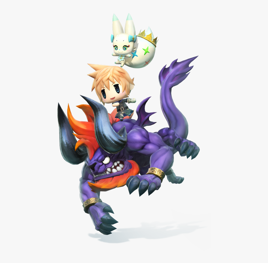 World Of Final Fantasy - Ff Behemoth Concept Art, HD Png Download, Free Download
