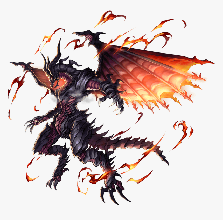 Artwork Of Bahamut - Dragon Final Fantasy, HD Png Download, Free Download