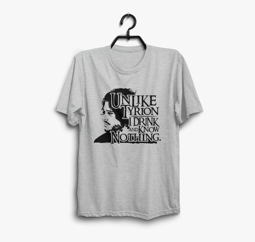 Jon Snow T-shirt - Beer T Shirt, HD Png Download, Free Download