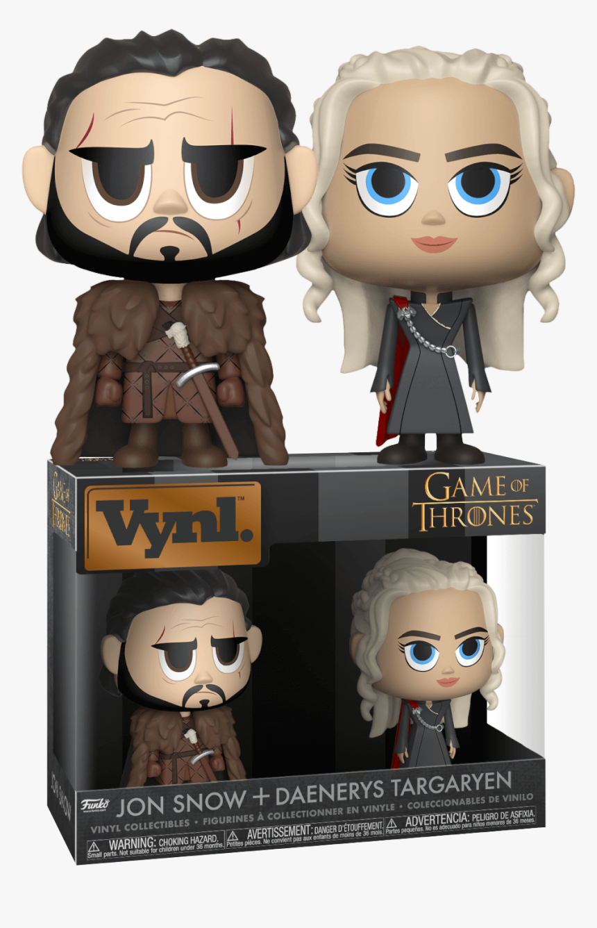 Jon Snow And Daenerys Funko Pop, HD Png Download, Free Download