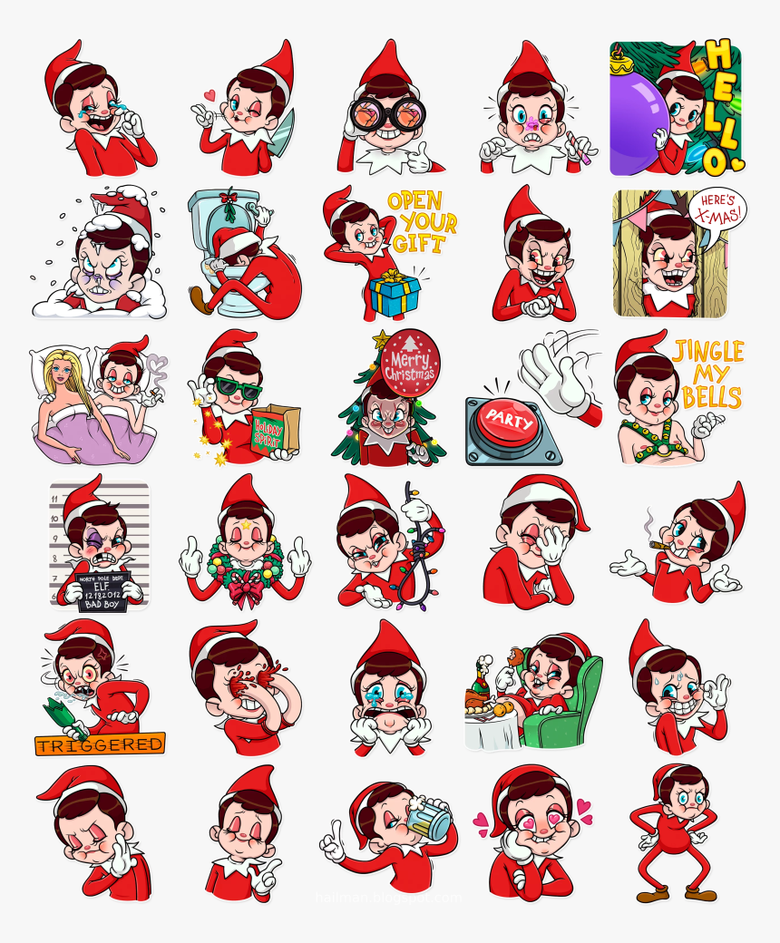 Transparent Elf On The Shelf Png, Png Download, Free Download