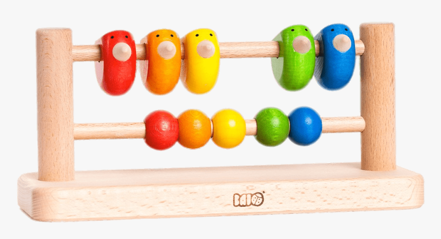 Bajo Abacus For Toddlers - Lernrechner Spatz Bajo Holzspielzeug, HD Png Download, Free Download