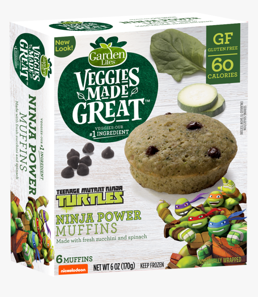 3d-tmntpowermuffins 072718 - Baked Goods, HD Png Download, Free Download