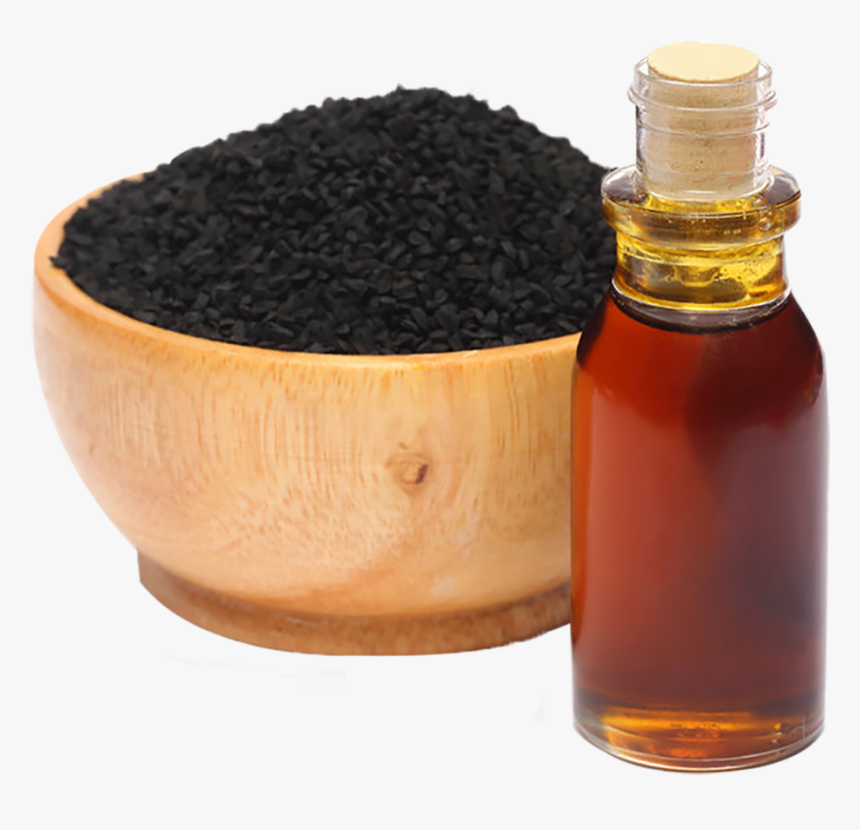 Black Cumin Seed Oil - Black Sesame Oil Png, Transparent Png, Free Download