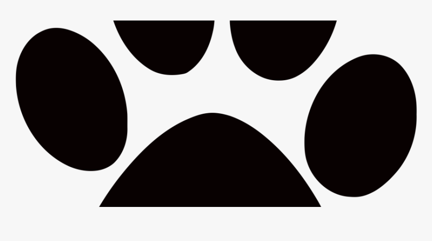 Dog Paw Print Clipart - Dog Paw Clipart Black And White, HD Png Download, Free Download