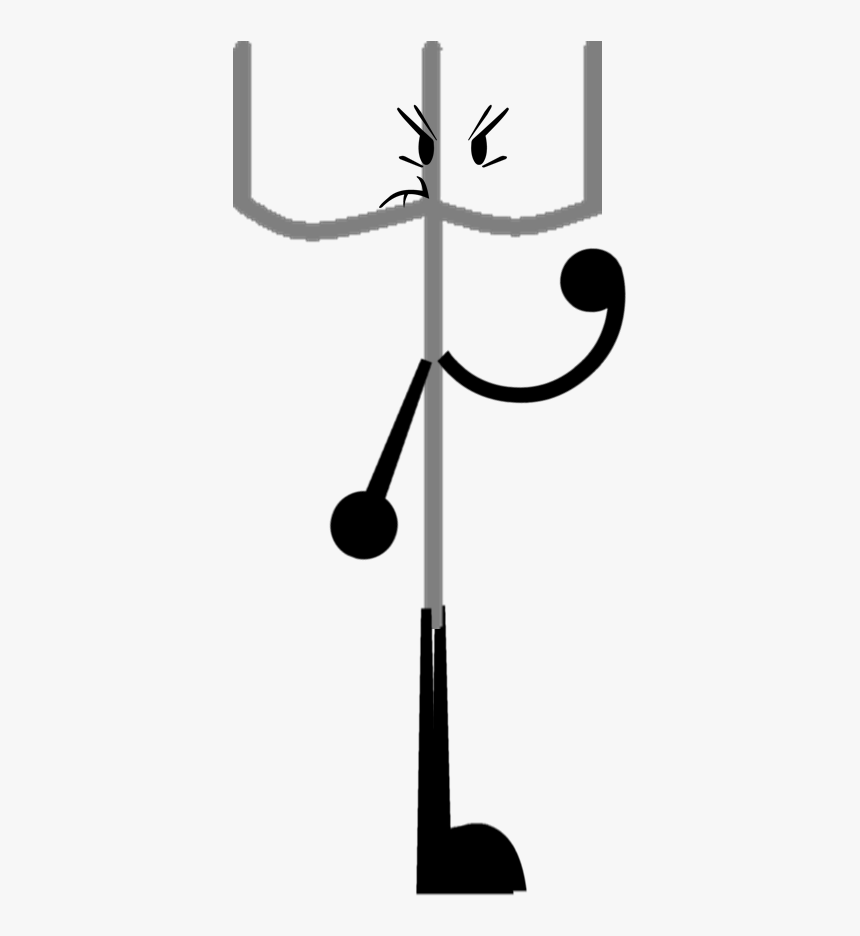 Transparent Pitch Fork Clipart - Bfdi Fork, HD Png Download, Free Download