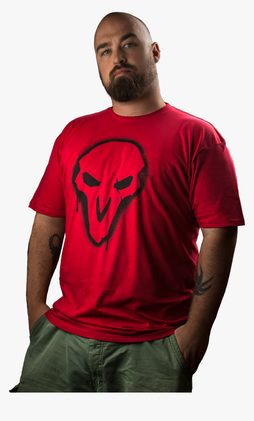 Overwatch T Shirt Malaysia - Overwatch Reaper Spray T Shirt, HD Png Download, Free Download