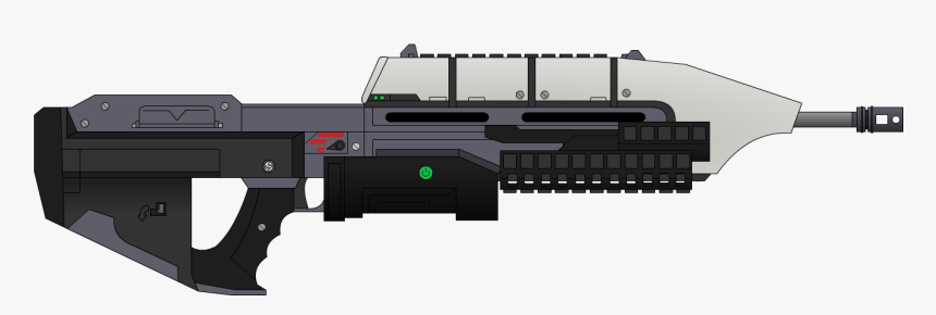 Halo Gauss Assault Rifle, HD Png Download, Free Download