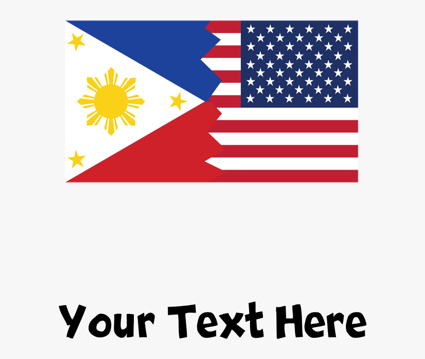 Filipino American Flag Mugs - Philippine Flag, HD Png Download, Free Download