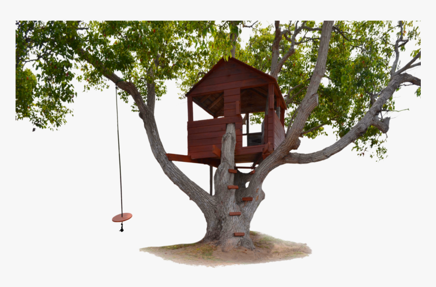 Transparent Tree Swing Png - Transparent Tree House Background, Png Download, Free Download