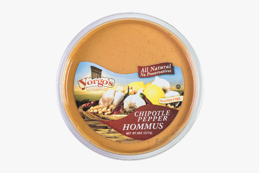 Yorgo Food Chipotle - Yorgos Hummus Organic Roasted Red Pepper, HD Png Download, Free Download