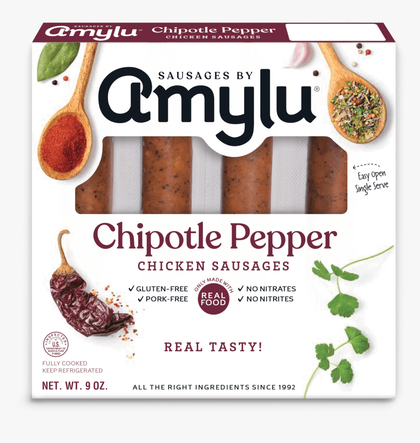 Amylu Chicken Sausage Mozarella, HD Png Download, Free Download