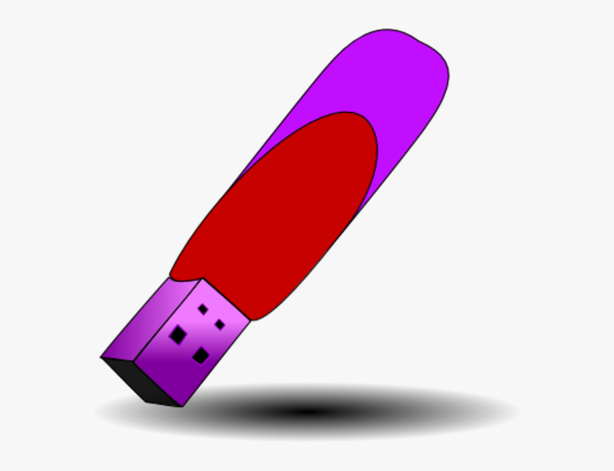 Usb Flash Drive Memory Stick Vector Clip Art - Usb Flash Drive, HD Png Download, Free Download