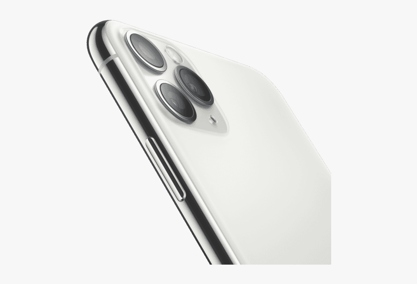 White Iphone 11 Transparent - Iphone 11 Pro Max Silver, HD Png Download, Free Download