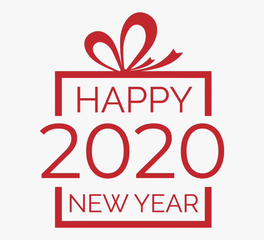 Transparent New Year 2020 Text Font Line For Happy - Arena Copenhagen, HD Png Download, Free Download