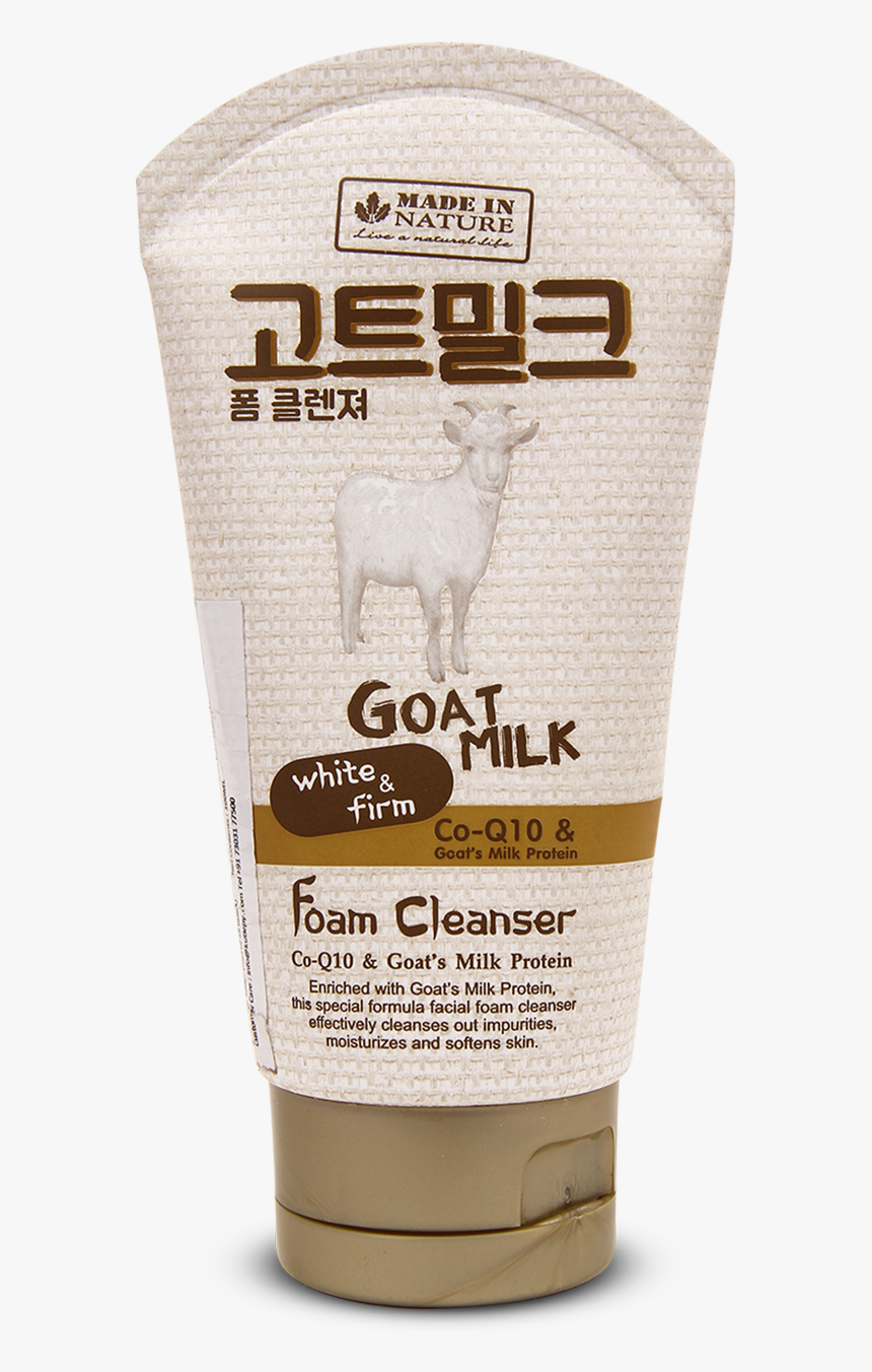 Made In Nature Goat Milk Foam Cleanser, 100 Ml - Sunscreen, HD Png Download, Free Download