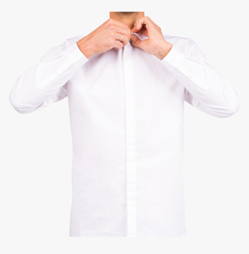 Man Buttoning Shirt - Standing, HD Png Download, Free Download