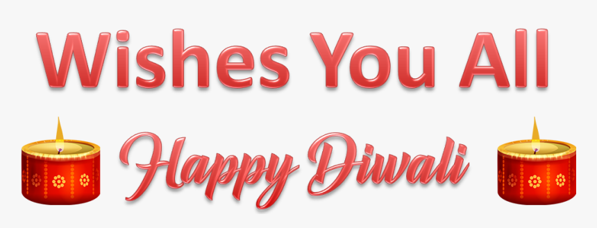 Wishes You All Happy Diwali Png High-quality Image - Carmine, Transparent Png, Free Download