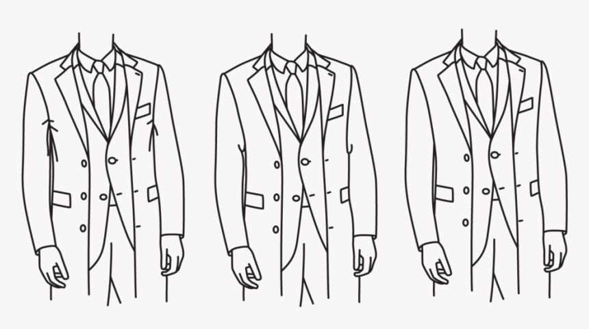 Coat And Tie - High Armhole Vs Low Armhole, HD Png Download, Free Download