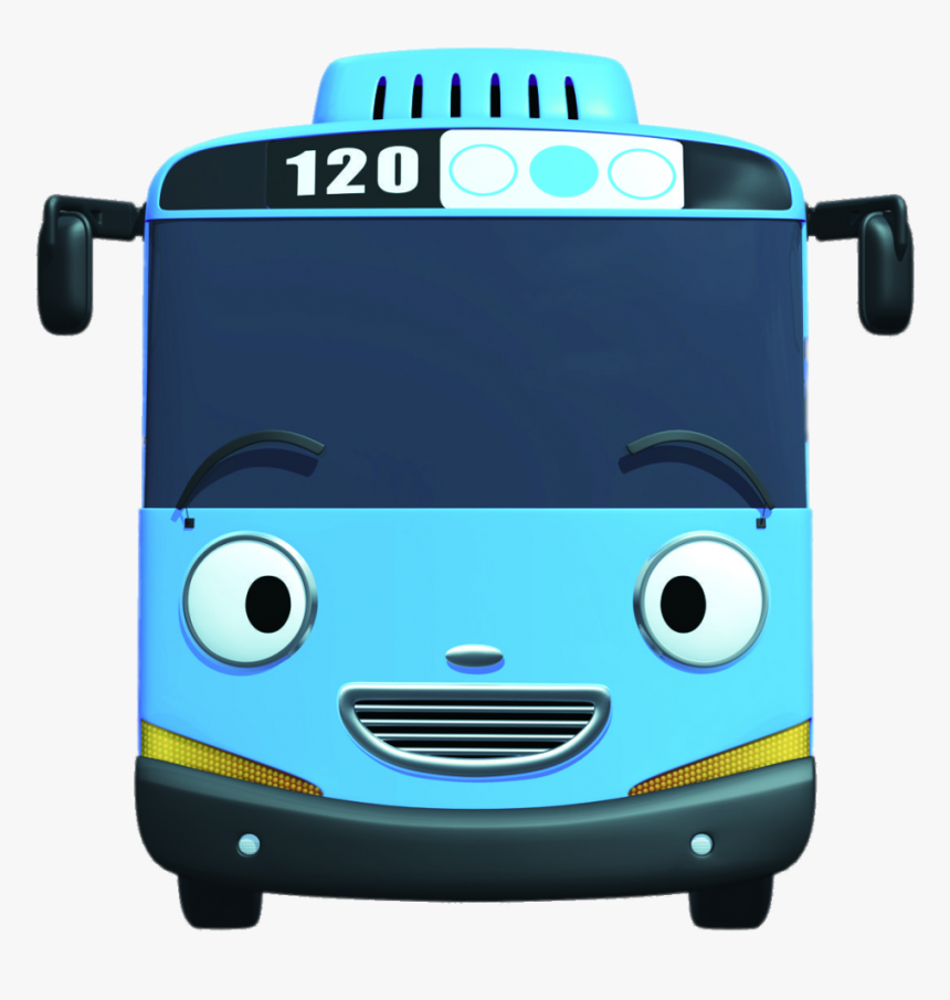 Tayo The Little Bus Front View - Lani Tayo The Little Bus, HD Png Download@kindpng.com