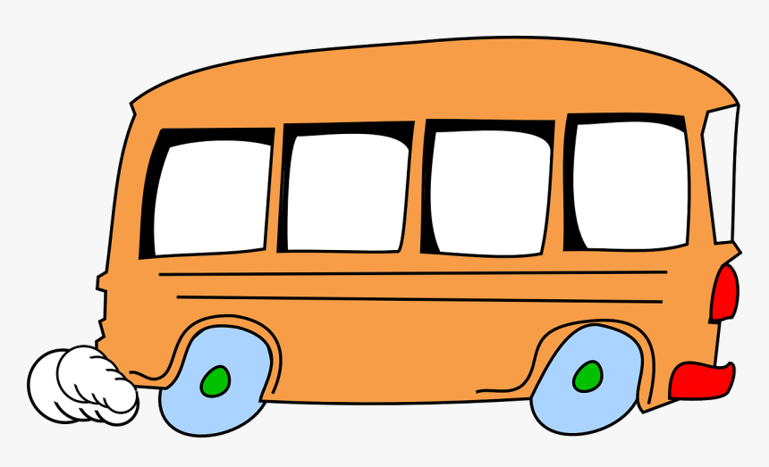 Transparent Cartoon Bus Png, Png Download, Free Download