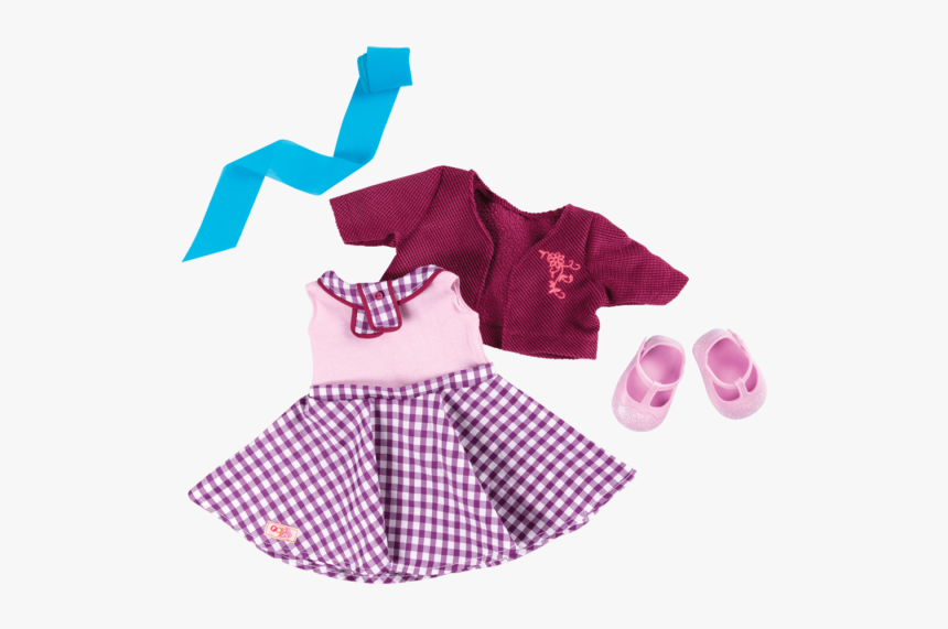 Sweet Memories Gingham Dress - Our Generation Sweet Memories, HD Png Download, Free Download