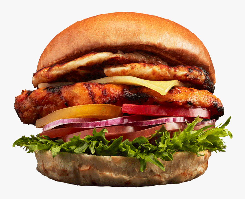 Chicken Haloumi Burger - Cheeseburger, HD Png Download, Free Download