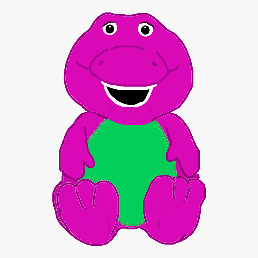 Image Barney Doll Cartoon - Cartoon Barney, HD Png Download, Free Download