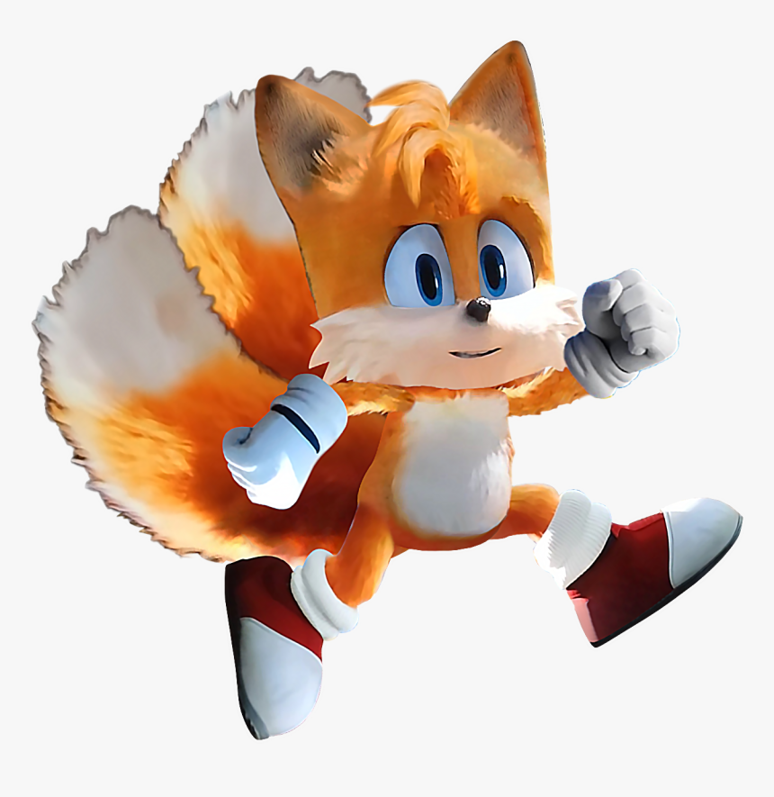 #milestailsprower #tails #milesprower #sonic #sonicthehedgehog - Tails Sonic Movie 2020, HD Png Download, Free Download