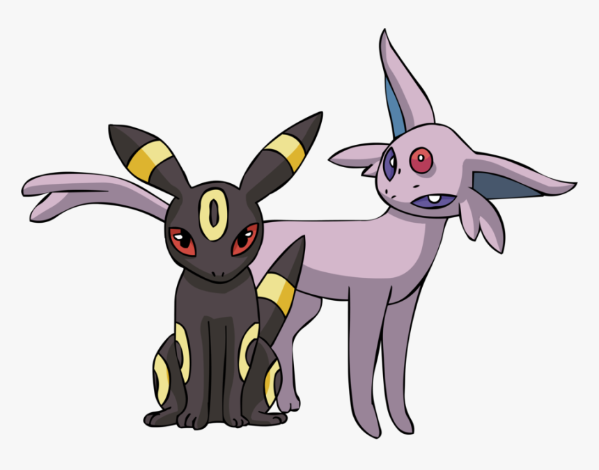 Umbreon Drawing Angry - Espeon And Umbreon Png, Transparent Png is free tra...