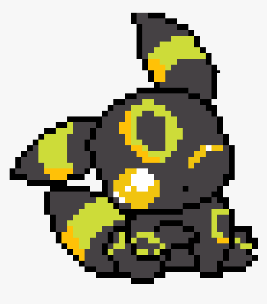 Transparent Angry Pikachu Png - Umbreon Pixel Art, Png Download, Free Download