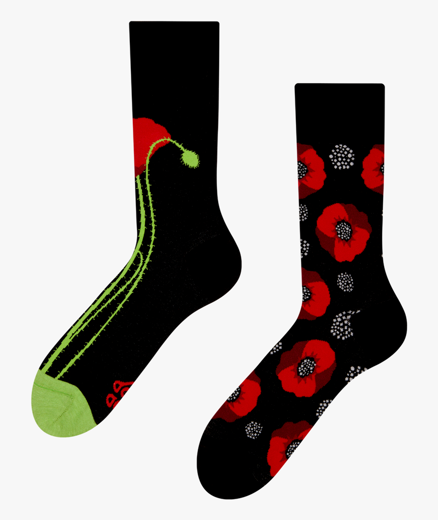 Lifestyle Photo Good Mood Socks - Socken Mohnblume, HD Png Download, Free Download