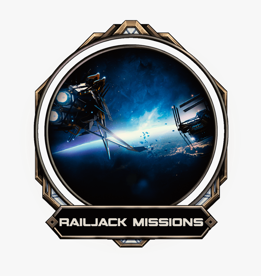 Warframe Railjack Missions - Emblem, HD Png Download, Free Download