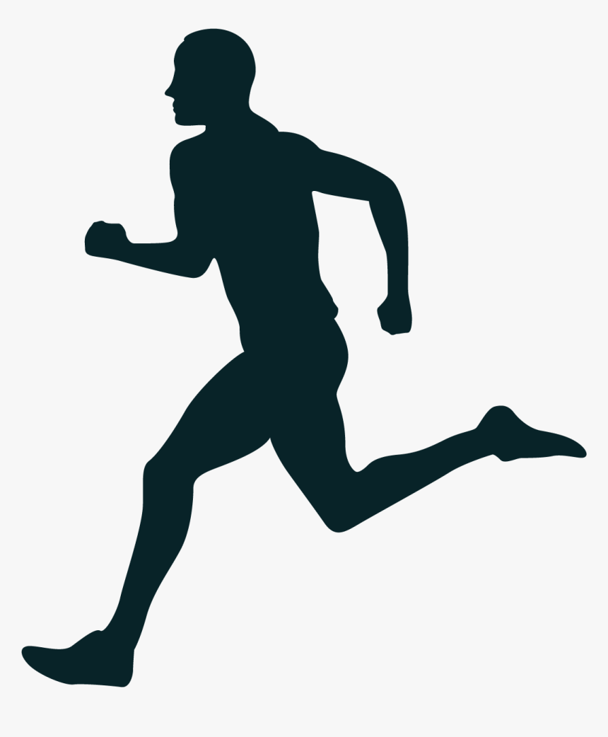 Runner Silhouette HD Png Download Kindpng.