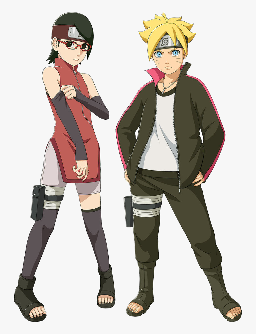 Render Boruto E Sarada - Boruto E Sarada Png, Transparent Png, Free Download